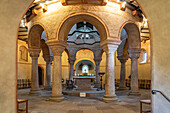 Innenraum der Michaelskirche in Fulda, Hessen, Deutschland