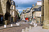  Rue du Bienvenu in the old town of Bayeux in the Bessin region in the Calvados department in the Normandy region of France 