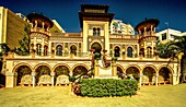 Palast Casa de los Navajas in Torremolinos, Provinz Malaga, Costa del Sol, Andalusien, Spanien