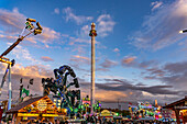 Oktoberfest in München, Bayern, Deutschland