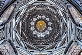 Chapel of the Holy Shroud (Cappella, della Sacra Sindone), Architectural project by Guarino Guarini, Torino, Piemonte, Italy