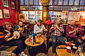 Dublin, The Cobblestone Pub, during an Irish traditional music jam sessions