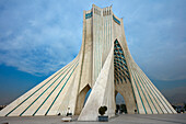 Azadi Tower (Freedom Tower), an iconic landmark in Tehran, Iran.