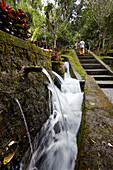 Water springs in the Mengening Temple. Tampaksiring, Bali, Indonesia.