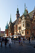  Rathaus, Rynek, Breslau, Niederschlesien, Polen 