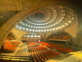 Interior, UNESCO World Heritage Site, Centennial Hall, Jahrhunderthalle, Hala Stulecia, Wroclaw, Breslau, Lower Silesia, Poland