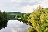 Gauja River,around Sigulda,Gauja National park,Vidzeme Region,Latvia,Baltic region,Northern Europe