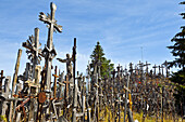 Hill of Crosses, near Siauliai, Lithuania, Europe