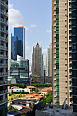  Blick vom Trump Ocean Club International Hotel und Tower Panama, Punta Pacifica, Panama-Stadt, Republik Panama, Mittelamerika 