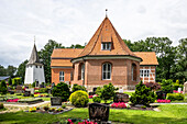 Ev. Luth. Kirche St. Severini, Hamburger Stadtteil Kirchwerder, Vierlanden, Deutschland