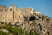  Alte Höhlenwohnung in Matera, Basilikata, Italien. 