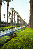 Arab Leaque Park in Casablanca, Marokko