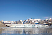 Gletscher des 14. Juli, Krossfjord, Spitzbergen, Norwegen