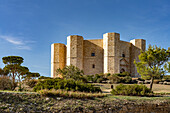 Das Castel del Monte, UNESCO Welterbe in Apulien, Italien, Europa