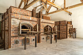  Crematorium at the Dachau Concentration Camp Memorial, Bavaria, Germany  