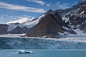 Gletscher Samarinbreen, Hornsund, Spitzbergen, Norwegen