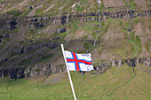  Flag of the Faeroe Islands, Torshavn, Faeroe 