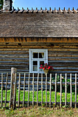  Reetgedecktes Haus in Altja, Ostseeküste, Lahemaa Nationalpark, Estland, Nordeuropa 