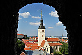 the 15th century Niguliste church house a museum dedicated to religious art,Tallinn,estonia,northern europe