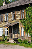 wooden houses of Kalamaja district,Tallinn,estonia,northern europe