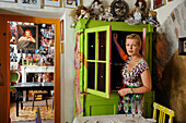 Beatrice, former fashion top model,owner of Nano restaurant,Tallinn,estonia,northern europe