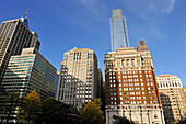 buildings around JFK Plaza, Downtown,Philadelphia, Commonwealth  of Pennsylvania,Northeastern  United States,