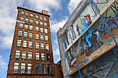 "A People's Progression Toward Equality", Mural by Jared Bader, sponsored by Lincoln Financial Foundation, Mural Arts Program, 8th & Ranstead Street,Philadelphia, Commonwealth  of Pennsylvania,Northeastern  United States,