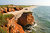 Ile aux Loups,Magdalen Islands,Gulf of Saint Lawrence,Quebec province,Canada,North America