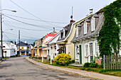 street of Baie -Saint-Paul city of Charlevoix County,Province of Quebec,Canada,North America