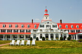 Tadoussac hotel,Cote-Nord region,Province of Quebec,Canada,North America