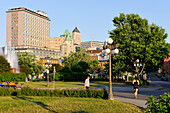 Place de la Gare,Quebec city,Province of Quebec,Canada,North America