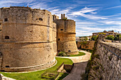 Castello Aragonese di Otranto, Otranto, Apulien, Italien, Europa