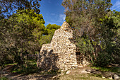 Rundhaus Trullo im Naturschutzgebiet Porto Selvaggio, Santa Caterina, Nardo, Apulien, Italien, Europa