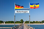  Seebruecke, Boltenhagen, Mecklenburg-Vorpommern, Germany 