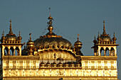 Golden temple, amritsar, punjab, india, asia