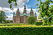 Schlosspark und Schloss Rosenberg, Kopenhagen, Dänemark