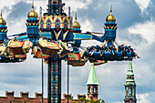  Tivoli, amusement park, carousel, Copenhagen 