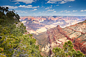 Scenic view of Grand Canyon from the Grand Canyon South Rim. Arizona, USA.