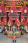 Place of worship in the Cantonese (Quang Trieu) Assembly Hall. Hoi An Ancient Town, Quang Nam Province, Vietnam.