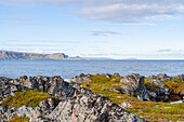 Norwegen, Finnmark, Varangerhalvøya, Landschaftsroute Varanger, Küstenlandschaft