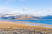  Norway, Finnmark, Varangerhalvøya, Tanamunningen nature reserve 