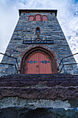  Norway, Finnmark, Grense Jakobselv, Russian border, Kong Oscar-II Chapel 