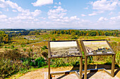  Little Round Top viewpoint on battlefields of the American Civil War in Gettysburg National Military Park in Gettysburg, Adams County, Pennsylvania, USA 