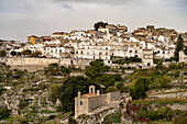 Stadtansicht Monte Sant’Angelo, Gargano, Apulien, Italien, Europa