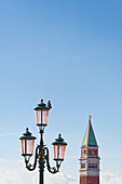  San Marco, Campanile, St. Mark&#39;s Tower, Venice, Veneto, Italy 