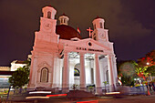 Protestant Church in Western Indonesia Immanuel , Old Town of Semarang, Java island, Indonesia, Southeast Asia