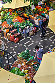 farmers Market Hall,Funchal,Madeira island,Atlantic Ocean,Portugal