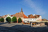 Small Square of Sibiu,Transylvania,Romania,Southeastern and Central Europe