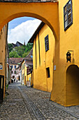 Vlad Dracul House, birthplace of Vlad Tepes, inspiration for Dracula, Sighisoara, Transylvania, Romania, Eastern Europe