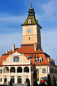 former Council House housing a History Museum, Council Square (piata Sfatului), Brasov, Transylvania,Romania,Southeastern and Central Europe